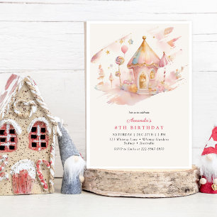 Whimsical Wonders Candyland Birthday card