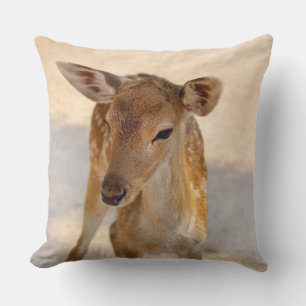 Whimsical Woodland Deer Photography Cushion