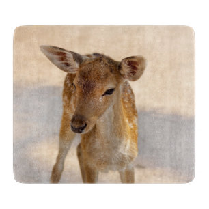 Whimsical Woodland Deer Photography Cutting Board