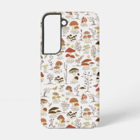 Whimsical Woodland Mushrooms Pattern