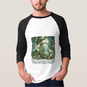 Whimsical Woodland Nature Décor T-Shirt