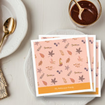 Whimsical Woodlands Fall Vibes Personalise Family