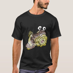 Whimsical Yellow Fish T-Shirt