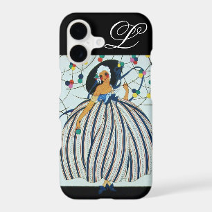WHIMSICAL YOUNG GIRL MONOGRAM / Beauty Fashion