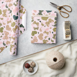 Whimsically Romantic Wrapping Paper