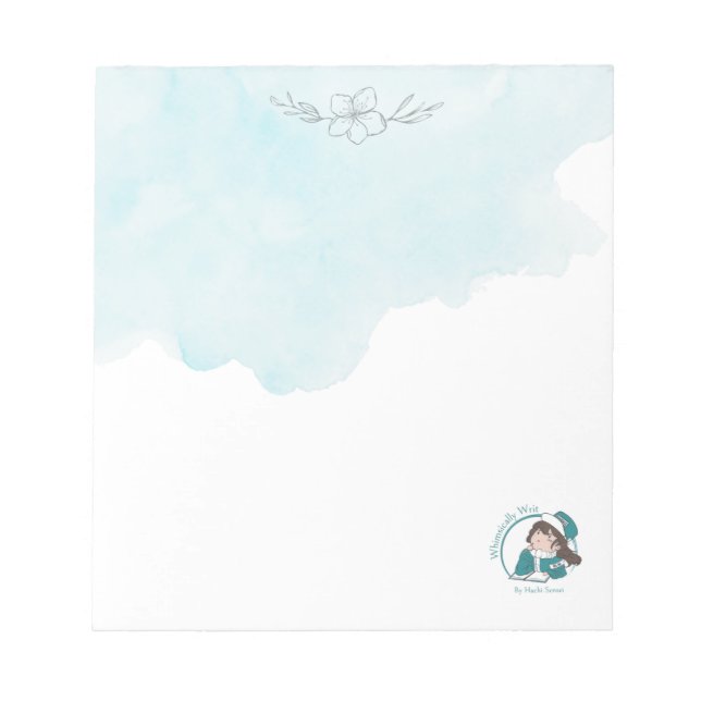 Whimsically Writ Notepad (Front)