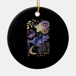 Whimsigoth Aesthetic 90s Ceramic Ornament