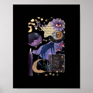 Whimsigoth Aesthetic 90s Poster