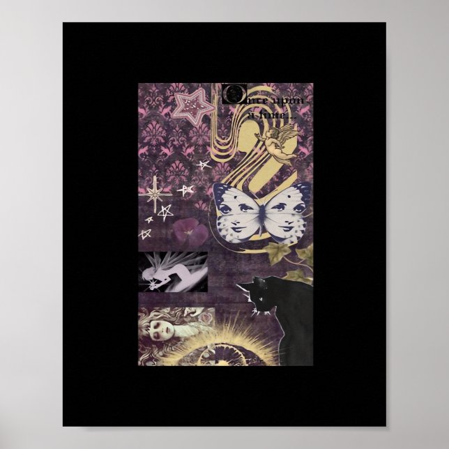 Whimsigoth Aesthetic Oversized Poster (Front)