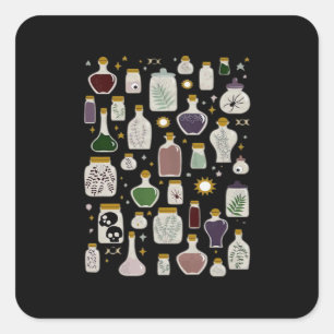 Whimsigoth Apothecary For Lights Square Sticker