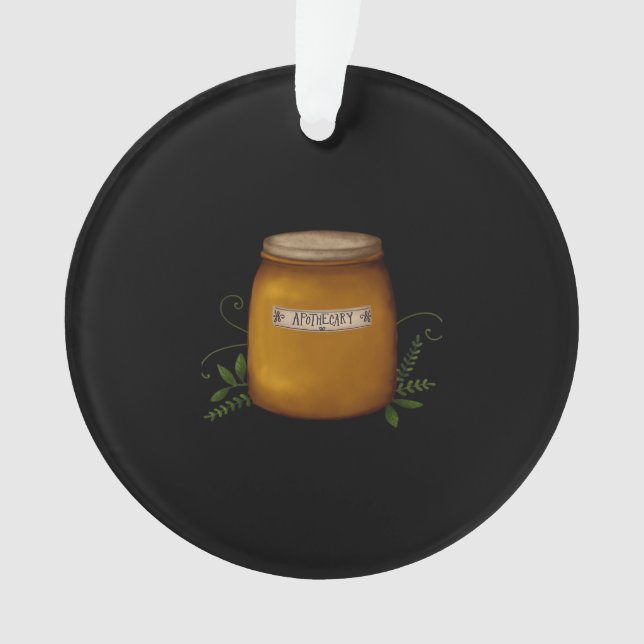 Whimsigoth Apothecary Jar Ornament (Front)