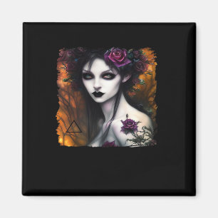Whimsigoth – Autumn Nights & Vintage Design Magnet