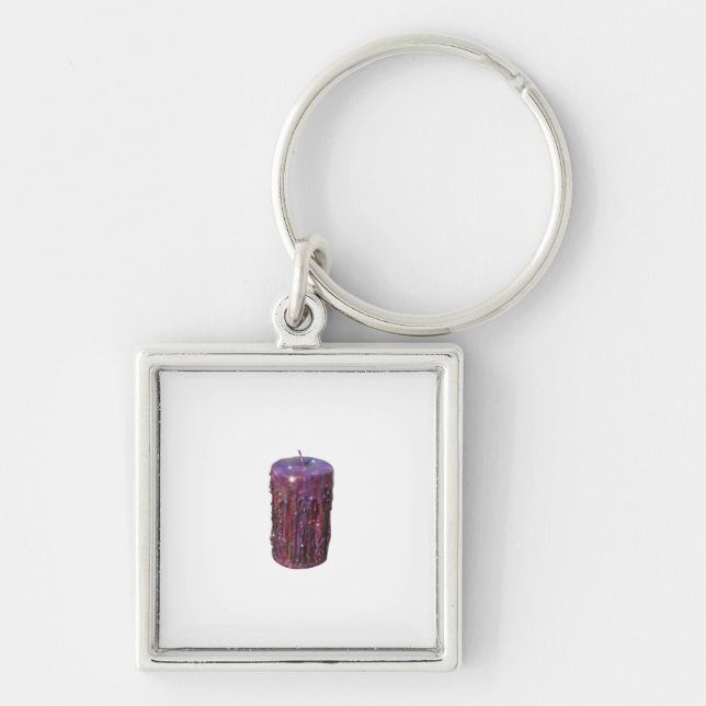Whimsigoth Candle Classic Key Ring (Front)