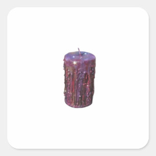 Whimsigoth Candle Classic Square Sticker