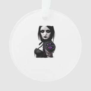 Whimsigoth Classic Design For Halloween Ornament