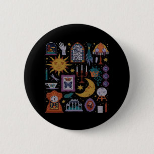 Whimsigoth Classic – Gothic Romance Autumn Aesthet 6 Cm Round Badge