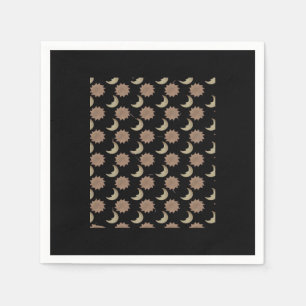 Whimsigoth Clouds Graphic Napkin
