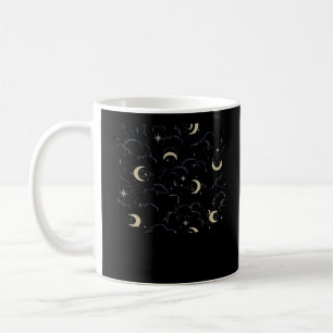 Whimsigoth Clouds Sun Moon Witchy Coffee Mug