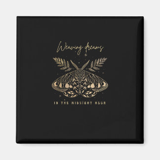 Whimsigoth Cottagecore Goblincore Mystical Moth Go Magnet