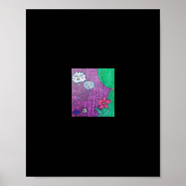 Whimsigoth Design For Halloween Poster (Front)