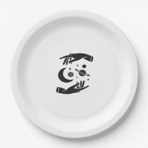 Whimsigoth Design Paper Plate