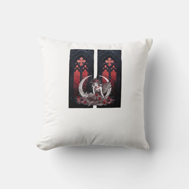 Whimsigoth Fairy Gothic Style Classic Cushion (Front)