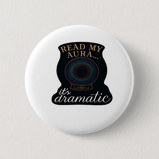 Whimsigoth Fantasy – Mystical Forests, Moons & Mag 6 Cm Round Badge (Front)