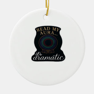 Whimsigoth Fantasy – Mystical Forests, Moons & Mag Ceramic Ornament