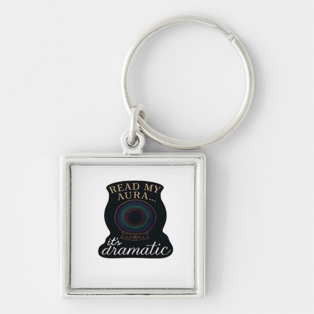 Whimsigoth Fantasy – Mystical Forests, Moons & Mag Key Ring (Front)