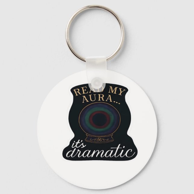 Whimsigoth Fantasy – Mystical Forests, Moons & Mag Key Ring (Front)