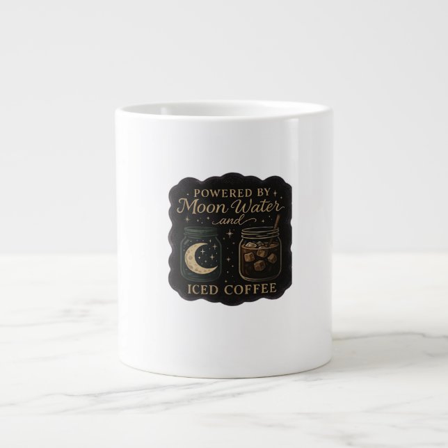 Whimsigoth Fantasy – Mystical Forests, Moons & Mag Large Coffee Mug (Front)