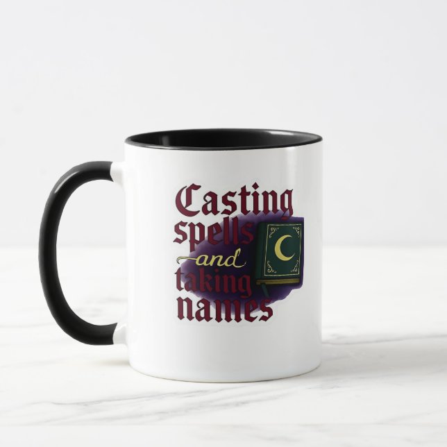 Whimsigoth Fantasy – Mystical Forests, Moons & Mag Mug (Left)