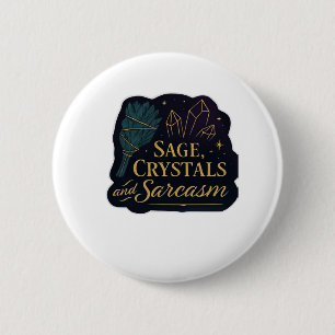 Whimsigoth Fantasy Mystical Forests, Moons & Magic 6 Cm Round Badge