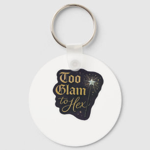 Whimsigoth Fantasy Mystical Forests, Moons & Magic Key Ring