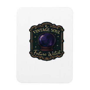 Whimsigoth Fantasy Mystical Forests, Moons & Magic Magnet