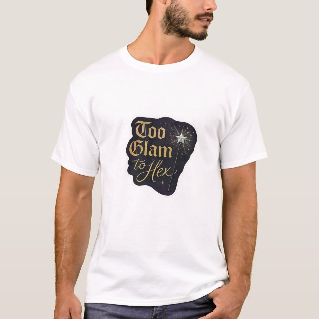 Whimsigoth Fantasy Mystical Forests, Moons & Magic T-Shirt (Front)