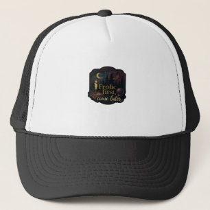 Whimsigoth Fantasy Mystical Forests, Moons & Magic Trucker Hat