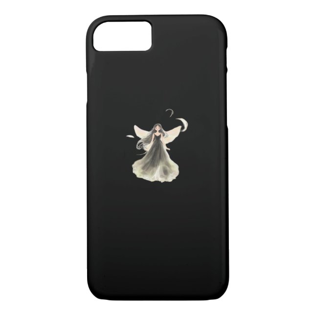 Whimsigoth Girl Dark Fairy Aesthetic With Vibes Cl Case-Mate iPhone Case (Back)
