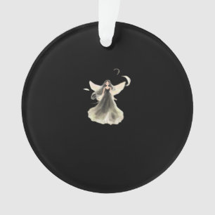 Whimsigoth Girl Dark Fairy Aesthetic With Vibes Cl Ornament