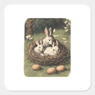 Whimsigoth Goth Decor Heckinfarout Classic Square Sticker