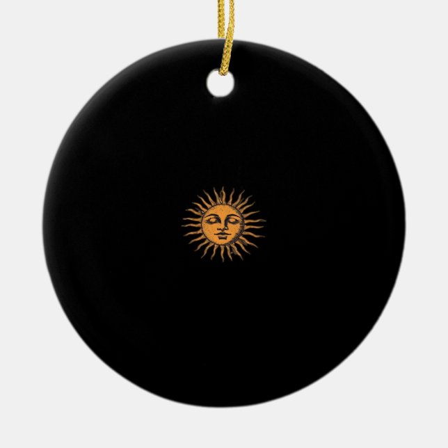 Whimsigoth indie ceramic ornament (Front)