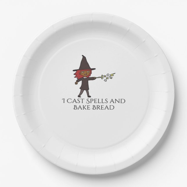 Whimsigoth Ink – Mystical Forests, Moons & Magic A Paper Plate (Front)