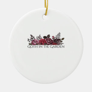 Whimsigoth Ink – Mystical Forests, Moons & Magic C Ceramic Ornament