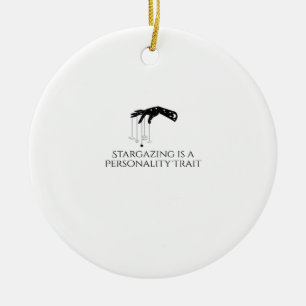 Whimsigoth Ink – Mystical Forests, Moons  Magic Cl Ceramic Ornament