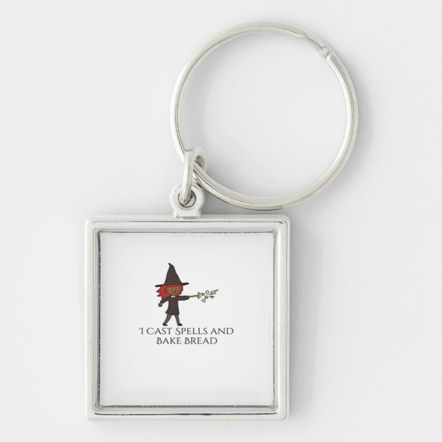Whimsigoth Ink – Mystical Forests, Moons  Magic Cl Key Ring (Front)