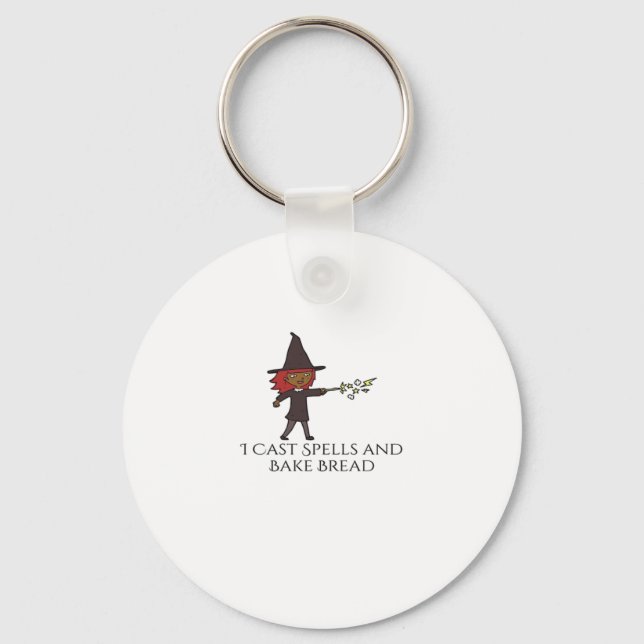 Whimsigoth Ink – Mystical Forests, Moons  Magic Cl Key Ring (Front)