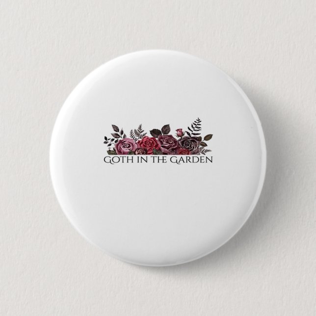 Whimsigoth Ink – Mystical Forests, Moons Magic Cla 6 Cm Round Badge (Front)