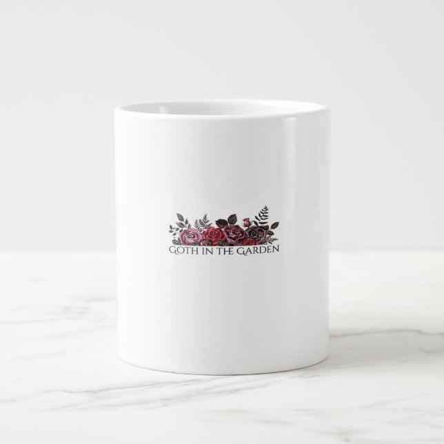 Whimsigoth Ink – Mystical Forests, Moons Magic Cla Large Coffee Mug (Front)