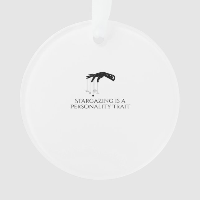 Whimsigoth Ink – Mystical Forests, Moons Magic Cla Ornament (Front)