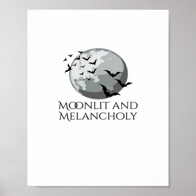 Whimsigoth Ink – Mystical Forests, Moons Magic Cla Poster (Front)